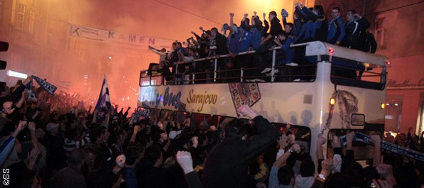 Slavlje na ulicama Sarajeva