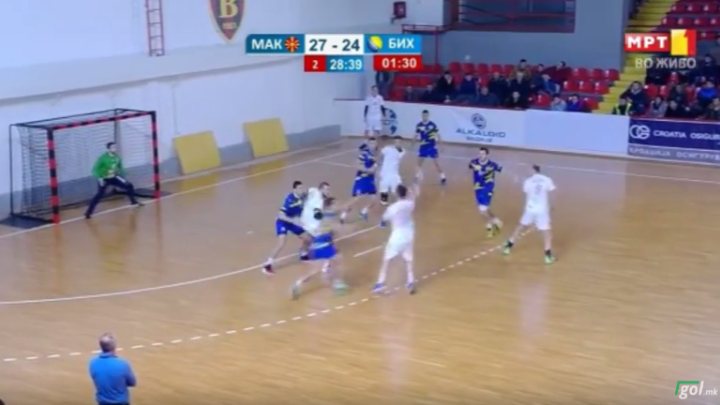 Bh. rukometaši gledali i divili se akciji Makedonaca Bh. rukometaši gledali i divili se akciji Makedonaca