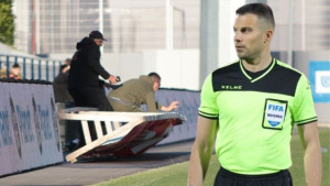 Bandić dosudio penal za Zrinjski, navijači Posušja pokušali utrčati na teren pa ga vrijeđali