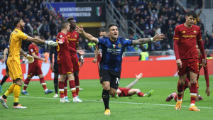 Interu derbi protiv Rome, Scudetto je sve bliže