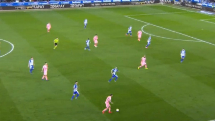 Messi sjedi na klupi i uživa: Akcija Katalonaca kod prvog gola je impresivna