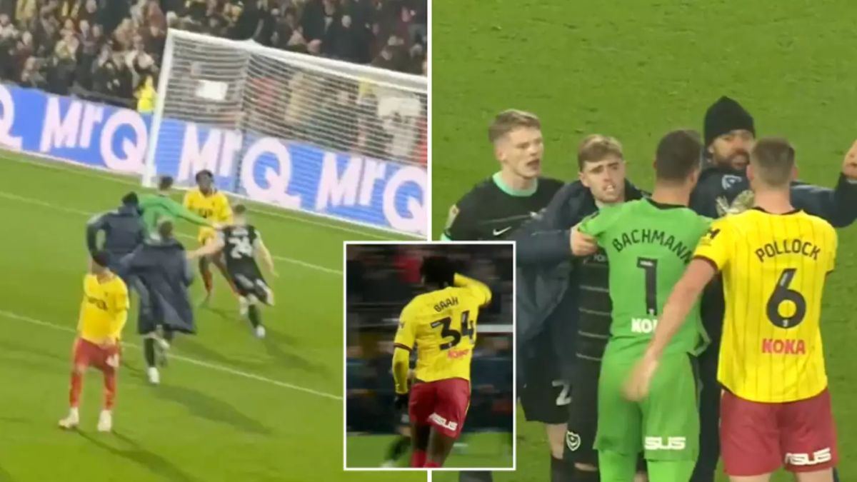 Haos na Boxing day: Postigao gol, pa spašavao živu glavu zbog proslave, na kraju isključen!