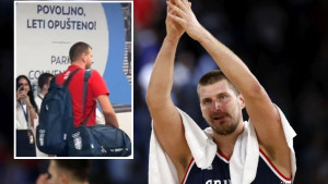 Srpski košarkaši sletjeli u Beograd, Jokić u centru pažnje: "Pa on se još nije otrijeznio"