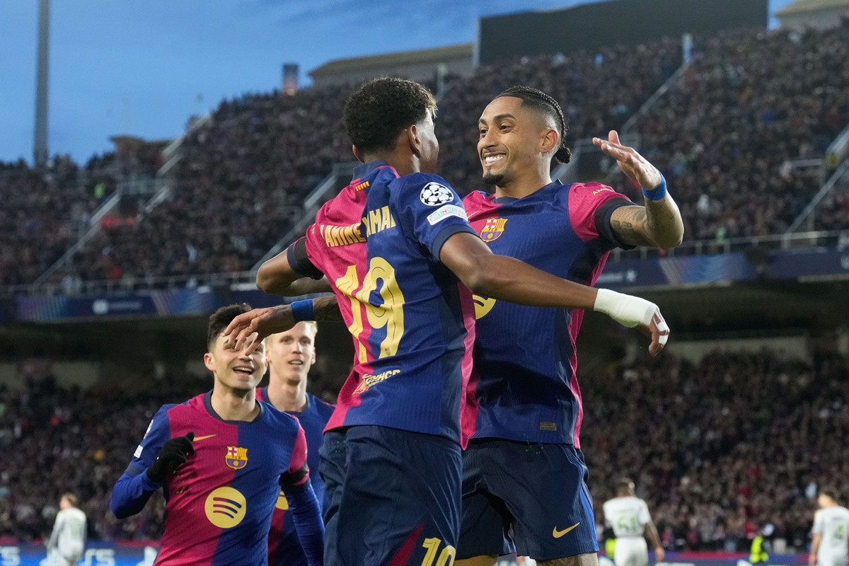 Barcelona je prvi četvrtfinalista Lige prvaka! Barcelona je prvi četvrtfinalista Lige prvaka!