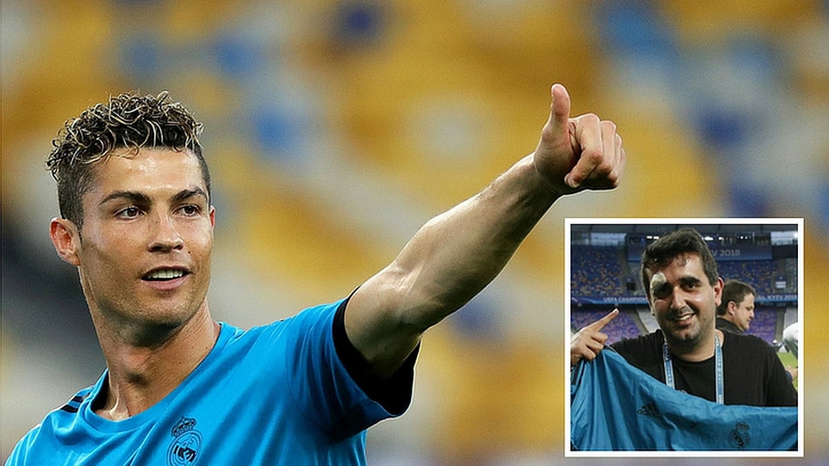 Ronaldo razbio glavu kamermanu, pa mu se iskupio poklonom