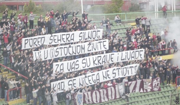 Nova poruka Hordi Zla fudbalerima ekipe sa Koševa