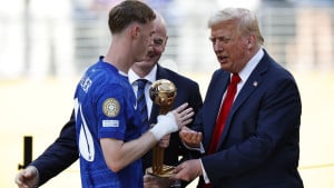 Palmer je ugledao Trumpa ispred sebe i izgovorio je samo tri riječi