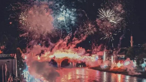 U još jednom bh. gradu navijači Željezničara su sinoć priredili spektakl
