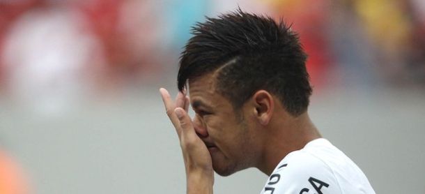 Neymar u suzama počeo posljednji meč u dresu Santosa