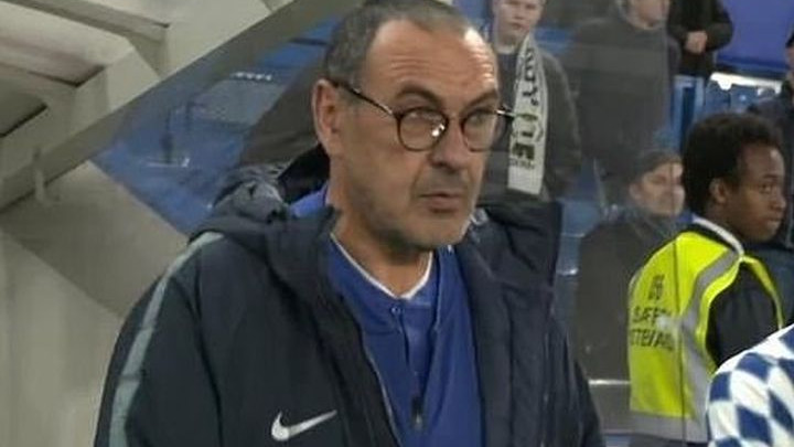 Hudson-Odoi hladnim pogledom "ubio" Maurizija Sarrija