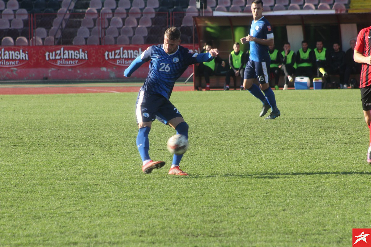 FK Tuzla City zbog teške povrede ostao bez veznjaka