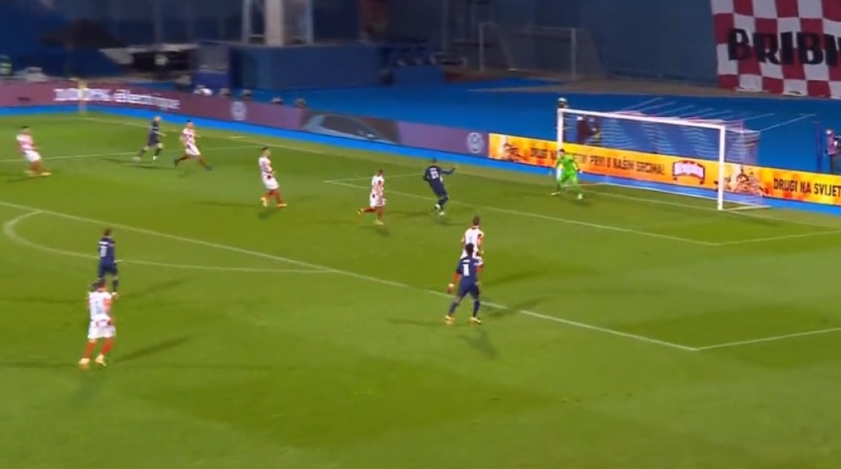 Fudbalsko savršenstvo u tri poteza: Jeste li vidjeli gol Francuske na Maksimiru? Fudbalsko savršenstvo u tri poteza: Jeste li vidjeli gol Francuske na Maksimiru?