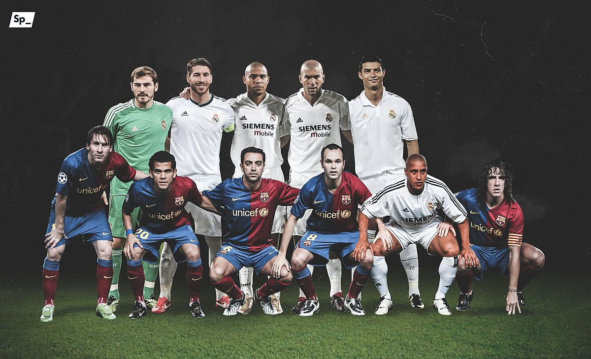 Najbolji kombinovani sastav Reala i Barce svih vremena izgleda kao svemirski tim!