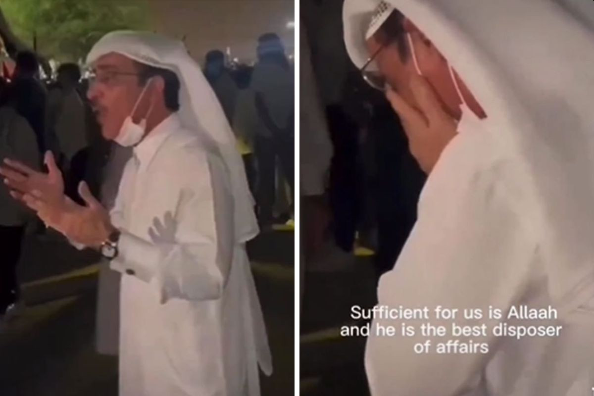 Zaplakao od tuge kada je vidio Izraelce u Kataru