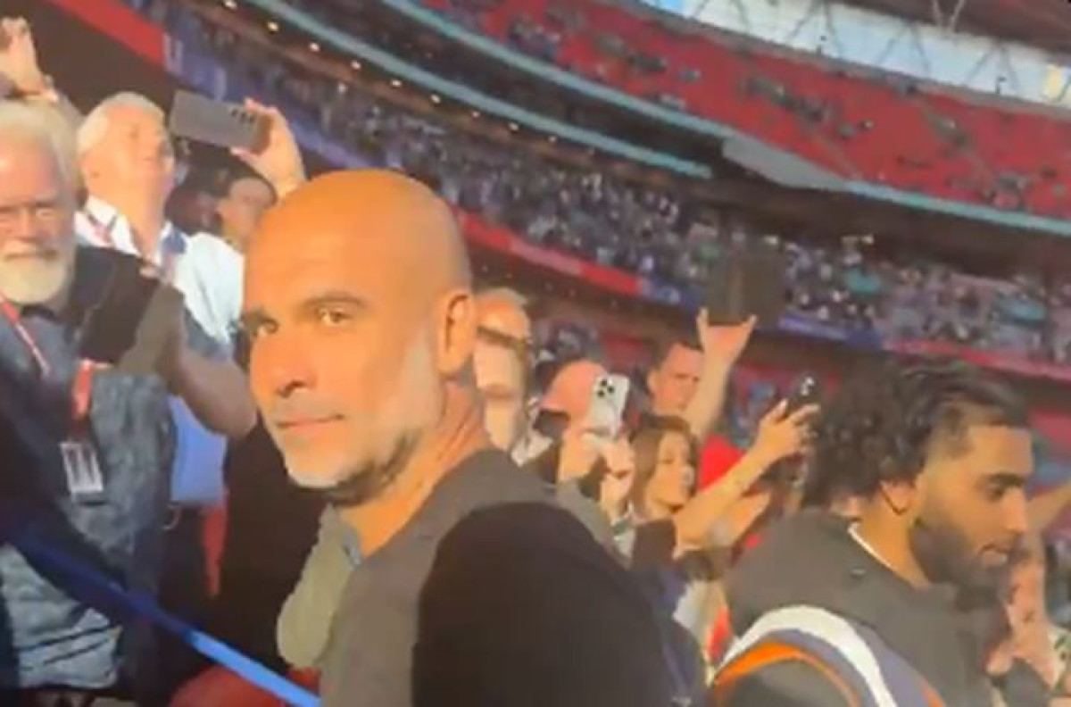 Još jedan skandal na Wembleyu! Navijač Liverpoola vrijeđao Guardiolu, pa objavio video