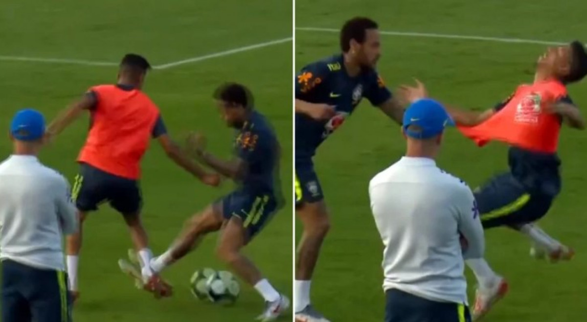 Treba da se stidi: Šta je Neymar napravio momku koji ga je ponizio na treningu?