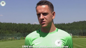 Hadžiahmetović i Konyaspor se prisjetili Srebrenice