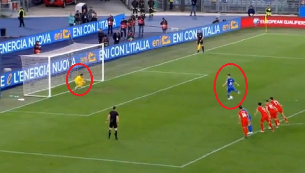 Penal koji će se proučavati: Jorginho skočio i šutirao, a onda nestvarno čudo Makedonca na golu!
