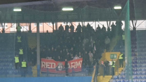 Red Army se pojavio na Grbavici, propustili su najvažnije, ali pjesma je odmah krenula