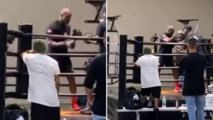 Pojavio se snimak s treninga Evandera Holyfielda koji je zabrinuo navijače: "Tyson će ga prebiti"
