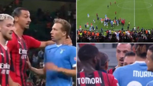 Haos u Milanu: Sarri dobio crveni karton, a onda krenuo u verbalni sukob s Ibrahimovićem