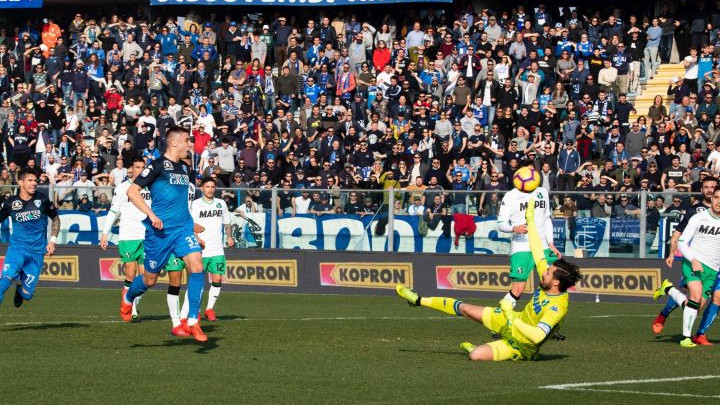 Rade Krunić čarobnim golom "načeo" Sassuolo, Empoli pobijedio nakon više od dva mjeseca