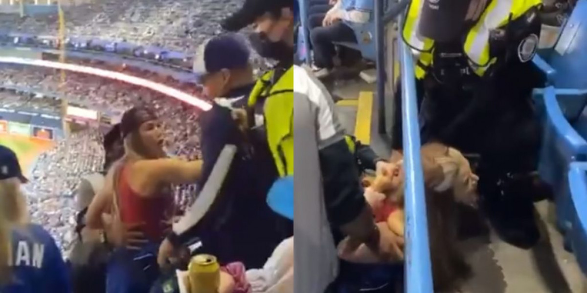 Nervozna djevojka udarila policajku na utakmici i napravila je grešku života