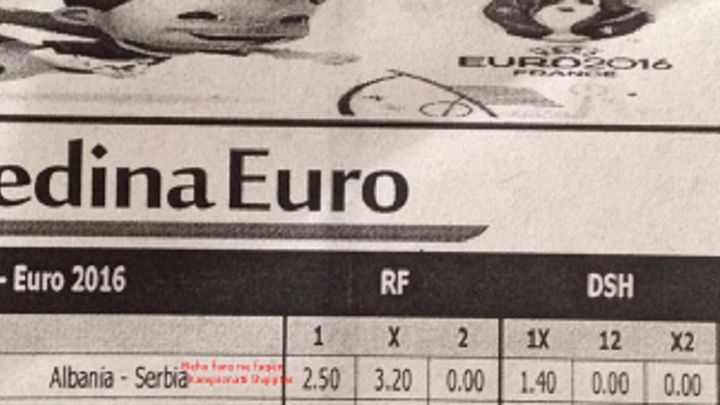 Albanska kladionica: Koeficijent na pobjedu Srbije je - nula