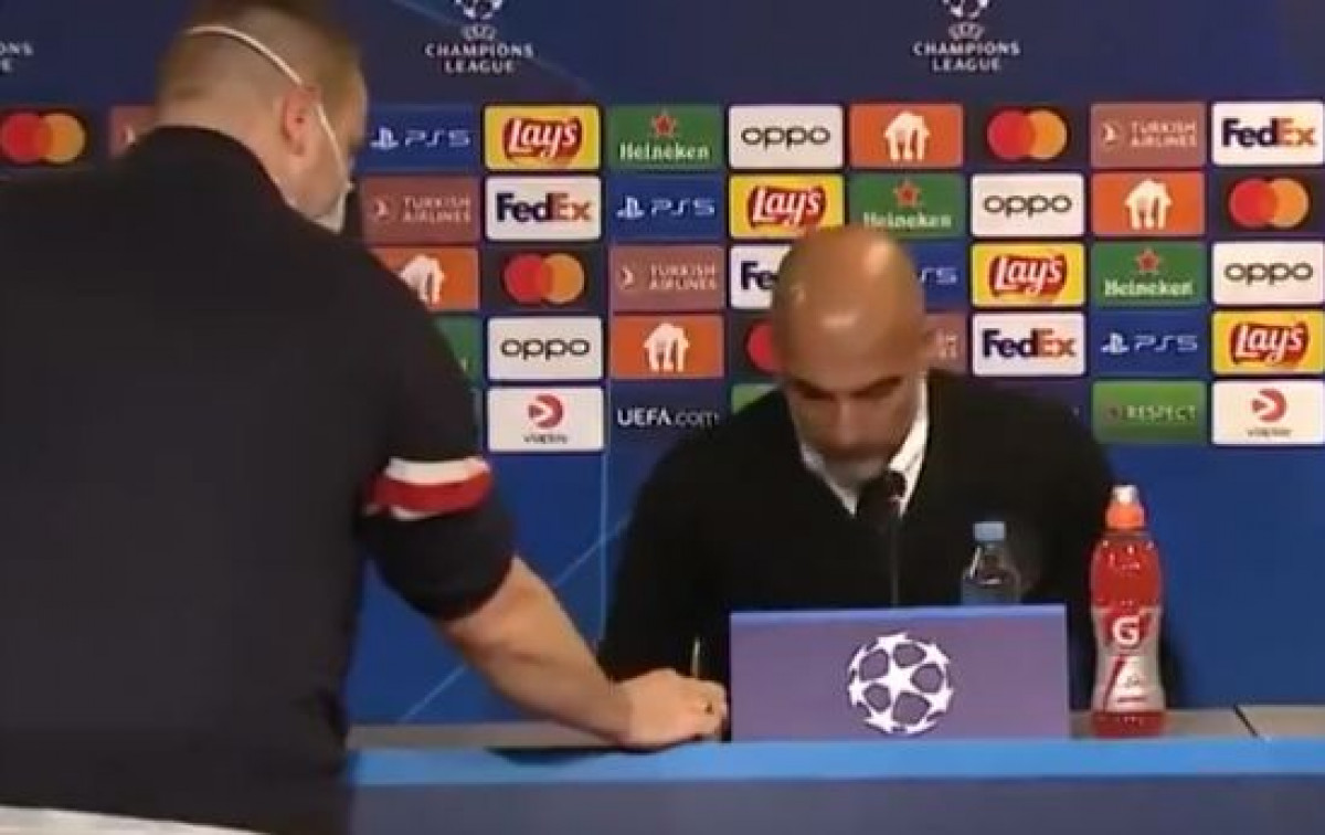 Guardiola došao na press konferenciju, pa se iznenadio kada je čuo šta danski novinar traži od njega