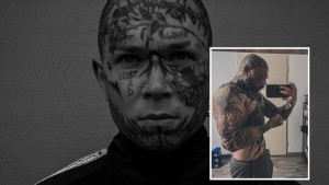 Od mršavog i povučenog fudbalera za kratko vrijeme se pretvorio u "tetoviranog vepra"