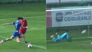 Kerim Alajbegović upravo je postigao jedan od najboljih golova u historiji reprezentacije BiH!