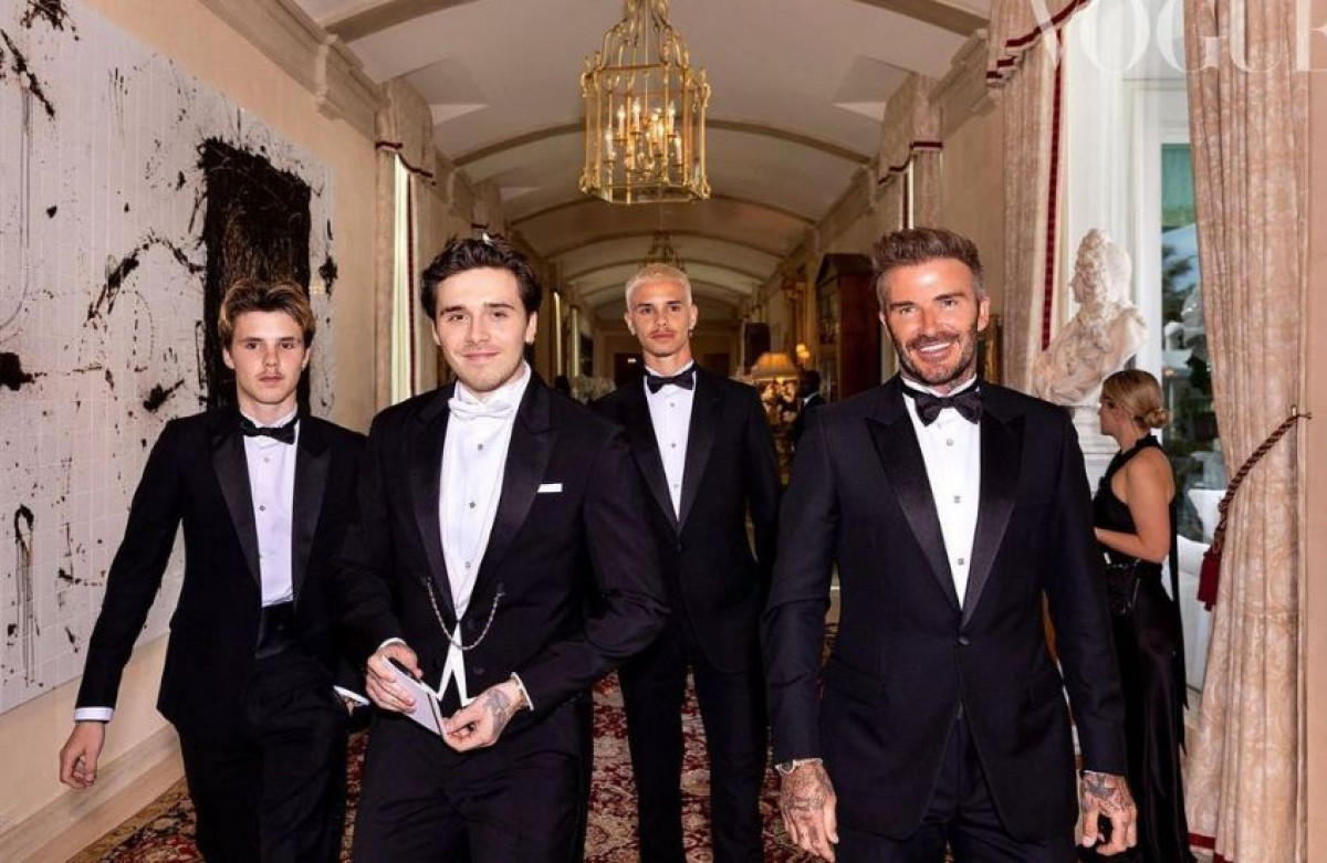 Beckham zaplakao na vjenčanju svog sina, pa mu onda dao poklon od pola miliona dolara