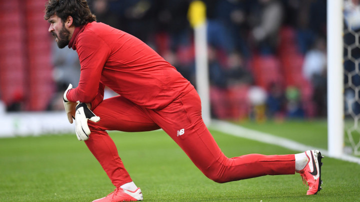 Alisson je izgubio samo jednu utakmicu na Anfieldu, ali tada nije bio član Liverpoola