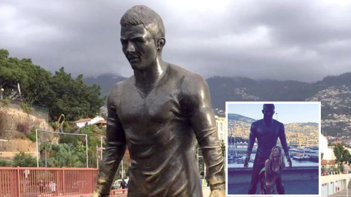 E žene, žene: Jedno mjesto na Ronaldovoj statui je posebno izlizano