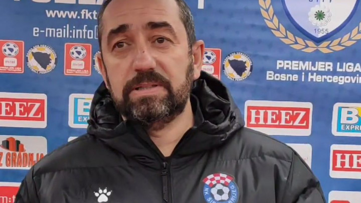 Karačić o bodu na Tušnju: Morali smo igrati, sve znate...