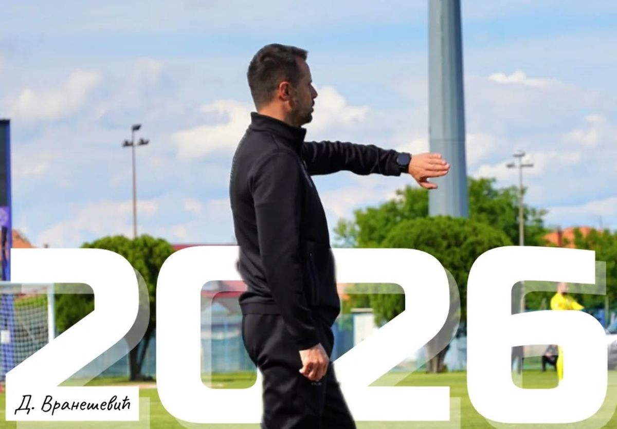 Velike vijesti za navijače Radnika - Duško Vranešević potpisao do ljeta 2026. godine Velike vijesti za navijače Radnika - Duško Vranešević potpisao do ljeta 2026. godine