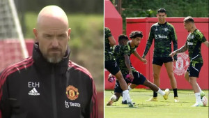 Ten Hag iznenadio igrače novim zadatkom na treningu, ali je pokazao da jednostavno misli na sve