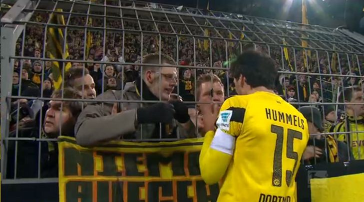 Navijači Dortmunda poslali poruku Matsu Hummelsu