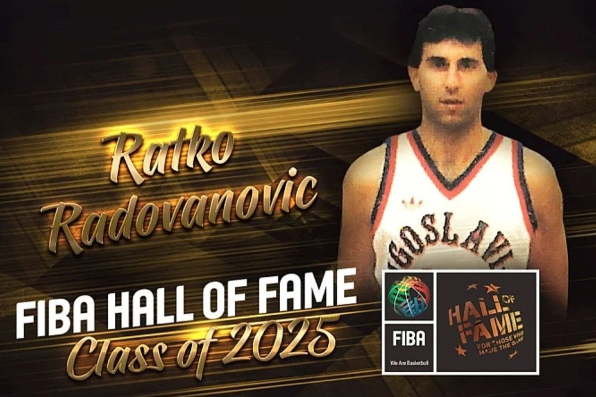 Legendarni košarkaš Bosne Ratko Radovanović primljen u Kuću slavnih! Legendarni košarkaš Bosne Ratko Radovanović primljen u Kuću slavnih!