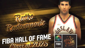 Legendarni košarkaš Bosne Ratko Radovanović primljen u Kuću slavnih!