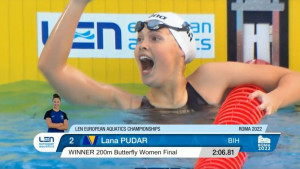 Engleski komentator u šoku zbog Lane Pudar: "Nezamislivo je da neko ovako pliva 200 metara"