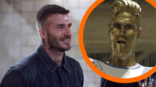 Beckham se šokirao izgledom statue napravljenje njemu u čast