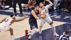 Uzalud i magična noć Luke Dončića - Fenomenalni Jusuf Nurkić i Kevin Durant vodili Sunse do pobjede!