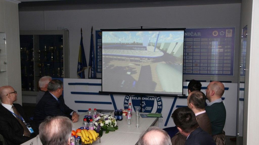 Predstavnici UEFA-e posjetili stadion Grbavica