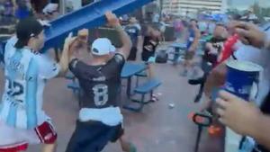 Polufinalni derbi velikog rizika: Prve scene haosa stigle prije duela Argentina - Engleska!