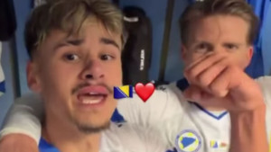 Da srce pukne od emocija: Halidov hit u svlačionici nakon veličanstvene pobjede!