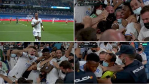 Policija morala reagovati dok je Vinicius slavio gol protiv Celte