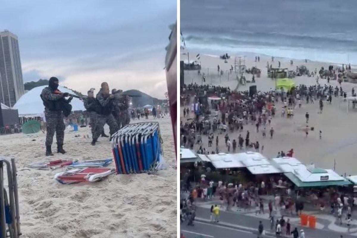 "Ratno" stanje na plaži uoči velikog finala