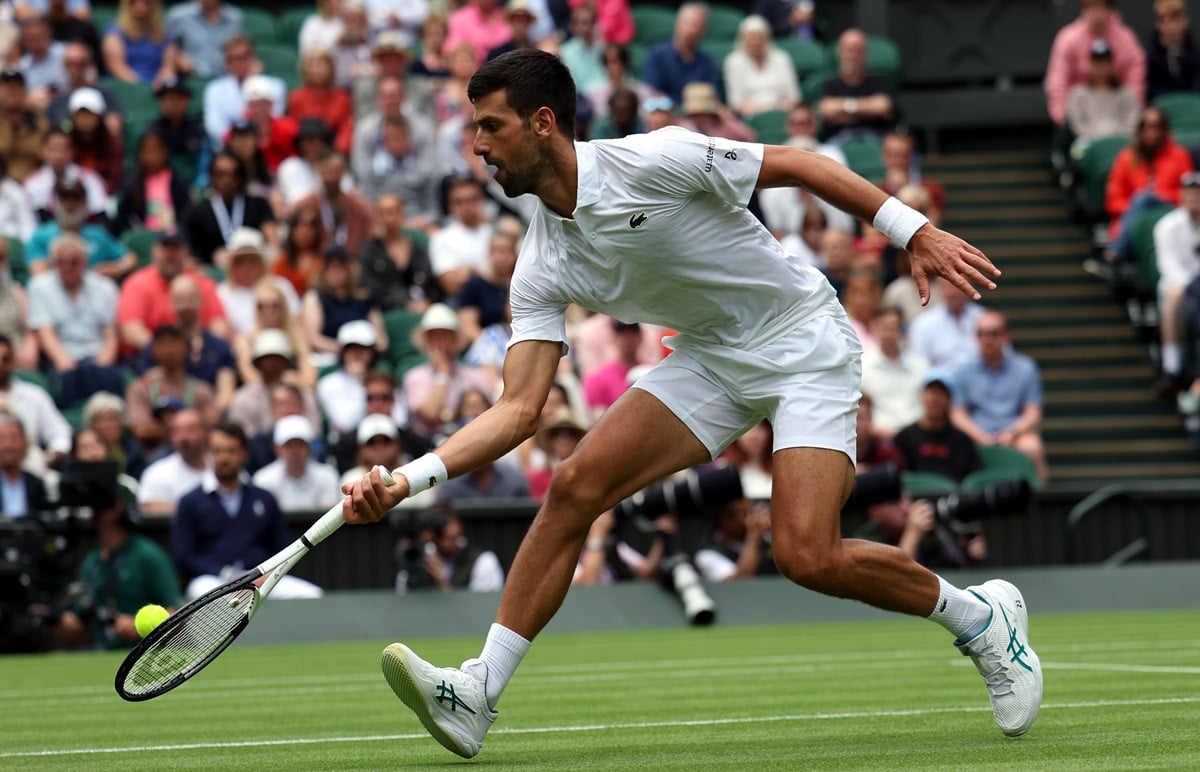 Novaku Đokoviću je u prvom kolu Wimbledona veći problem predstavljala kiša nego protivnik