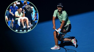 Užasne scene na Australian Openu: Igračica u kolicima napustila teren